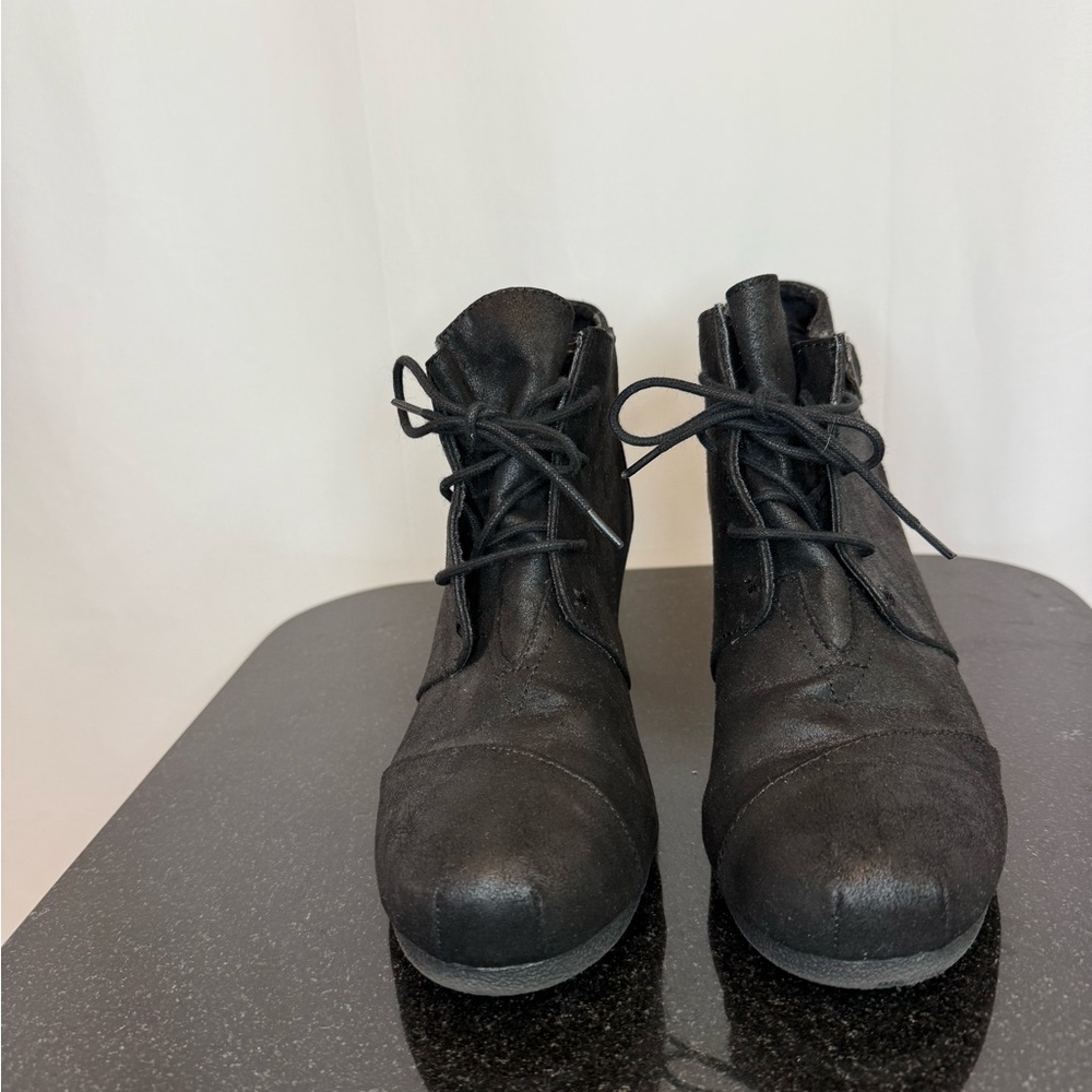 Maurices Black Ankle Boots